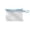 B-Blue, variant on Mini Frosted Waterproof Document Sleeve, A6 Size Clear Zipper Pouch with Hand Strap, Small Organizer for Cards, Receipts, and Photos, Ideal Gift for New Home or Office Desk