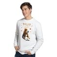 thumbnail image 3 of Hello Fall Basset Hound Enjoys Warm Campfire Autumn Night Bright Moon Sweatshirt Unisex Merch Bassets Dog Breed Lovers Gifts Idea - 01008, 3 of 6