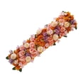thumbnail image 3 of Elodie Arch Flower Panel Decorative Floral Backdrop for Wedding Home Valentines Day orange, 3 of 8