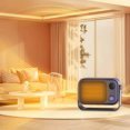 thumbnail image 4 of BotaniNest Indoor Heater Portable Heater Temperature Controlled Fast Warming Compact Heater With Heat And Fan Modes For Bedroom And Indoor Use, 4 of 6