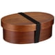 thumbnail image 1 of EeaseMX Fiambrera de madera retro para sushi, estilo japonés, de una sola capa (501-800 ml), 1 of 7