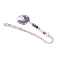 thumbnail image 1 of Chakra  Bookmark, Vintage Metal Tree Of Life Bookmarks With  Bead Decoration For Women Student Teacher Graduation, 1 of 8