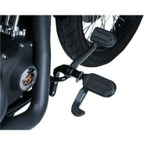 Kuryakyn Black Heavy Industry Switchblade Footpegs w/Adaptors (7028)