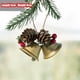 thumbnail image 3 of Nuevo colgante de árbol de Navidad, campana pequeña, copo de nieve, lazos, estrella, bolsas de la suerte, alce, Papá Noel, colgante para niños, árbol de Navidad colgante, 3 of 5