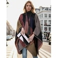 thumbnail image 5 of CAILDANL Women's Shawl Wraps Open Front Poncho Cape Oversized Sweaters Casual Cardigan Shawls for Fall Winter, 5 of 9