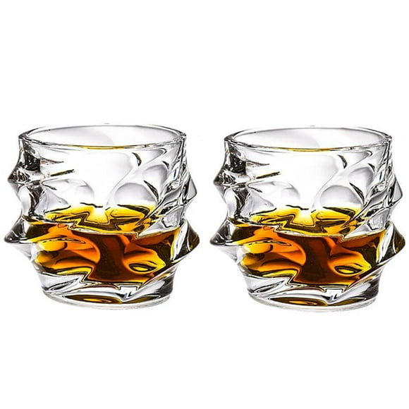 PFDDRW Glass Whiskey Glasses Japanese Crystal Whisky GlassOld Fashioned Whiskey