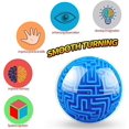 thumbnail image 2 of ShenMo 3D Gravity Memory Continuous Maze Ball Jigsaw Puzzle Toy Gift For Kids Adults - Challenge Game Lovers Small Ball Brain Teaser Game(Blue), 2 of 5