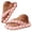 Pink, variant on Bubble Slides Massage Slippers for Women Men Non Slip Pillow Cloud Flip Flops Comfortable Shower Bedroom Water Sandals (11,Pink)