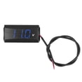 thumbnail image 2 of ANGGREK Voltage Detection Meter, LED Volt Gauge Universal For Car Motorcycle Electric Vehicle 12V‑80V, 2 of 8