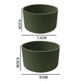 thumbnail image 5 of 5Pcs Water Bottle Silicone Boot Anti-slip Noise Reducing Scratch Resistant Travel 12oz-40oz Tumbler Cup Bottom Protector Cover Tumbler Accessories, 5 of 6