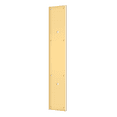 thumbnail image 2 of Deltana PPH3520CR003 Push Plate 20" for 10" Door Pull in PVD Polished Brass, 2 of 3