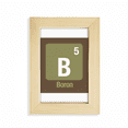 thumbnail image 1 of B Boron Checal Element Science Desktop Display Photo Frame Picture Art Painting 5x7 inch, 1 of 3