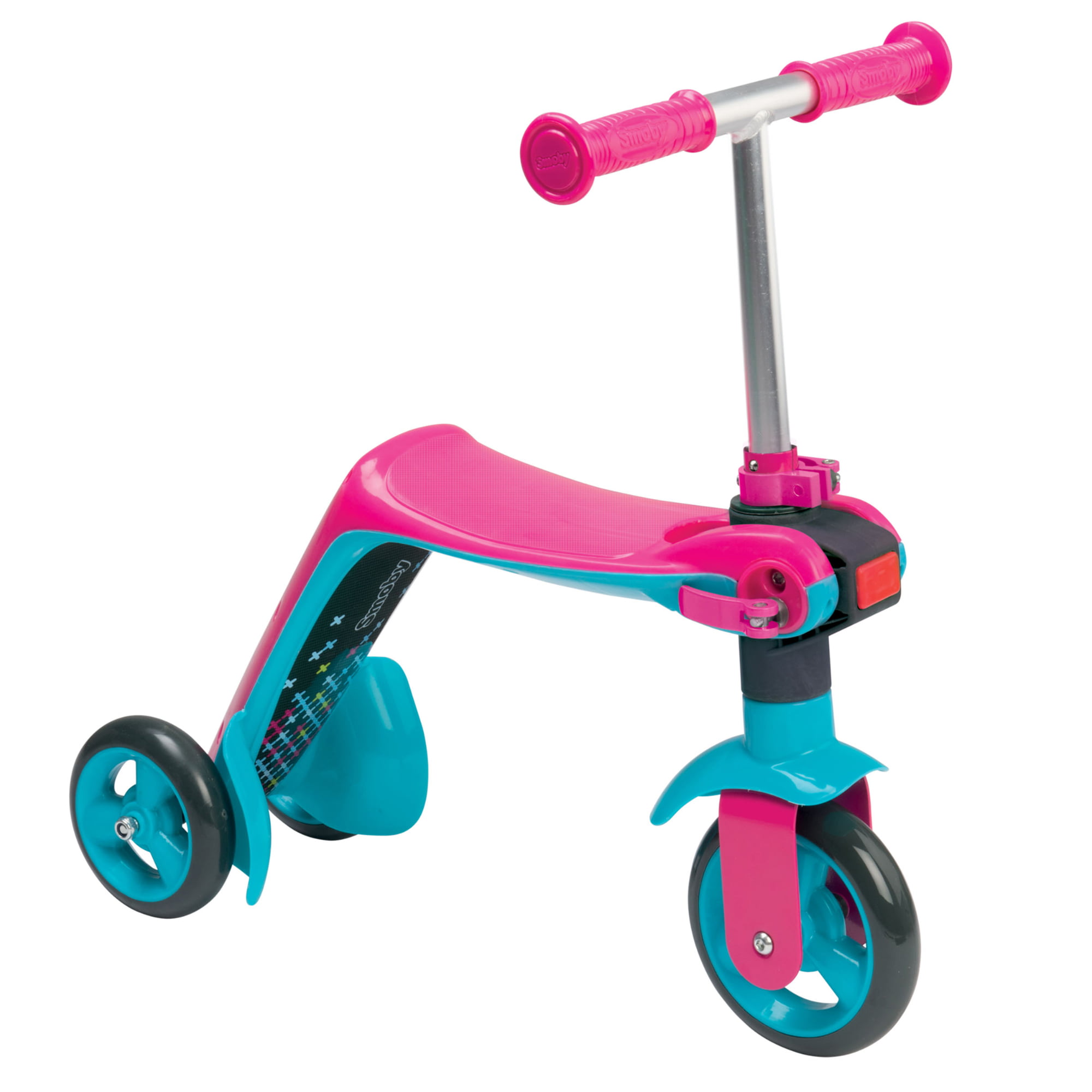 smoby reversible scooter pink