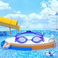 thumbnail image 2 of Gelikeya Swimming Goggles Kids 2-12Y Swim Goggles No Leaking Girls Swimming Goggles Protective Childrens Goggle Swim Glasses #Blue, 2 of 8