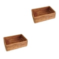 thumbnail image 3 of Caja de almacenamiento Wosthever moderna de mimbre natural 2Conjunto, 3 of 6