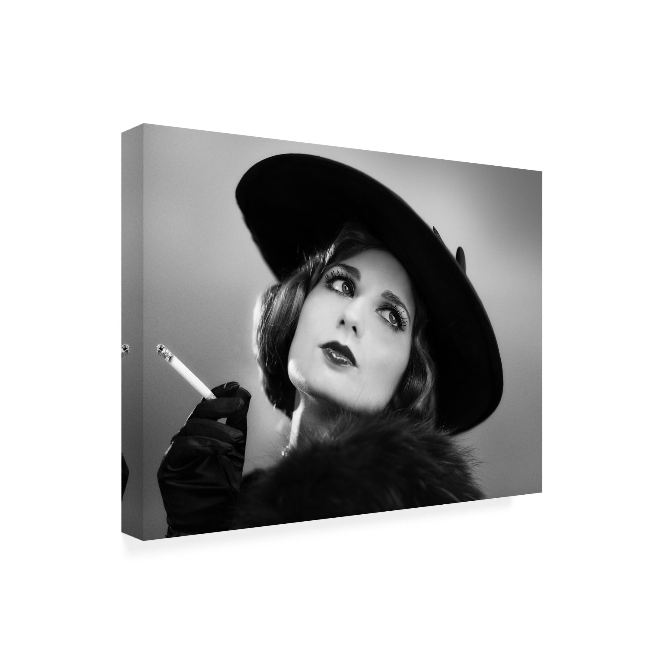 Canvas Wall Art - Peppe Tambe 'Desy6' Wall Art for Living Room, Bedroom, or Office D?cor by Trademark Fine Art - 19 x 14 Inches