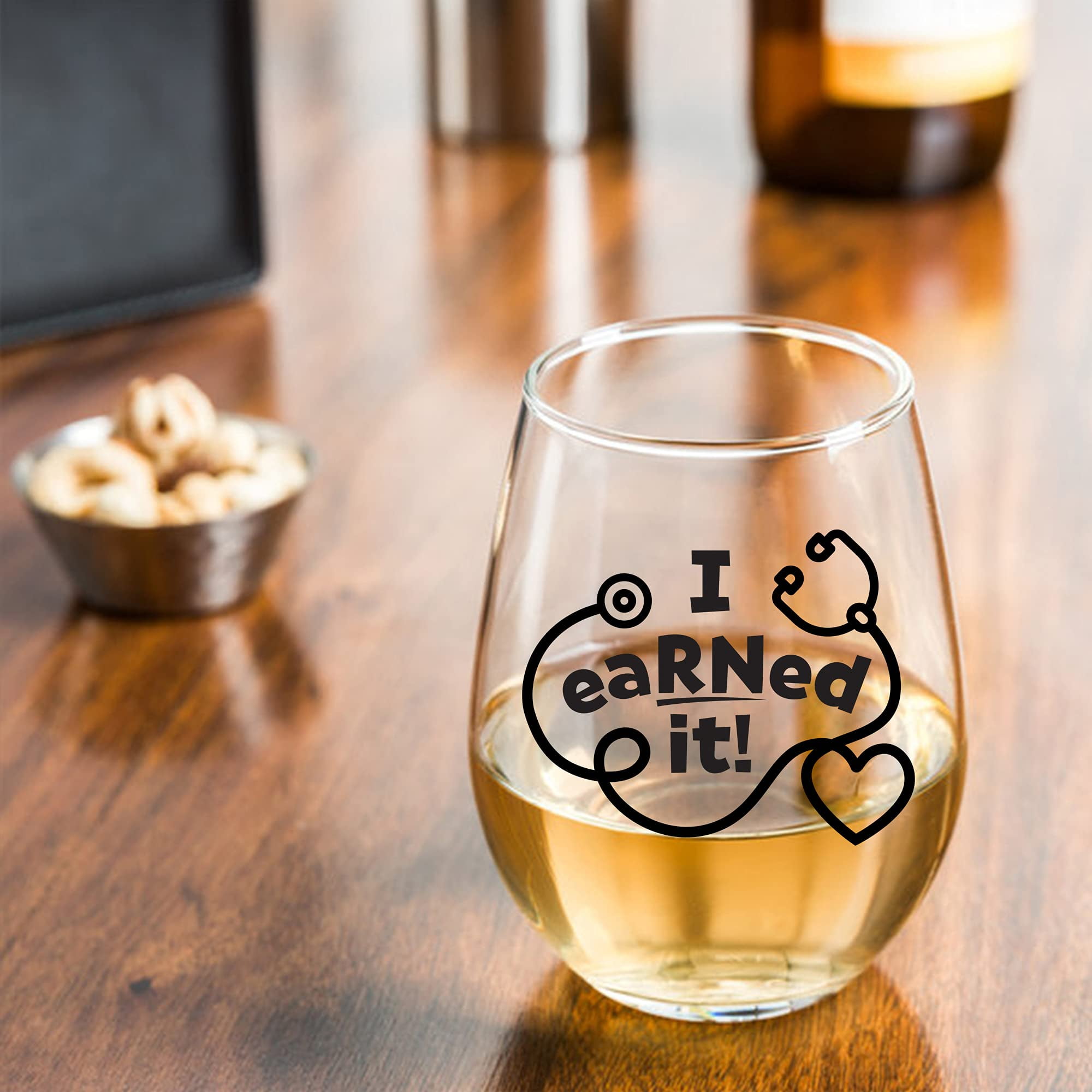 I Do What I Want - Funny 15oz Stemless Crystal Wine