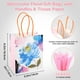 thumbnail image 5 of Bolsas de regalo DjinnGlory en miniatura con diseño floral de acuarela con pañuelos, paquete de 24, 5 of 9