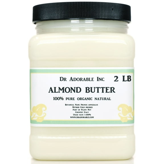 Dr Adorable - 2 lb - Almond Butter - Organic Fresh Natural