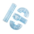thumbnail image 4 of TISHITA Hamster Tube Set DIY 8Pcs External Sports Pipe Pet Cage Tunnel for Small Animals Blue, 4 of 8