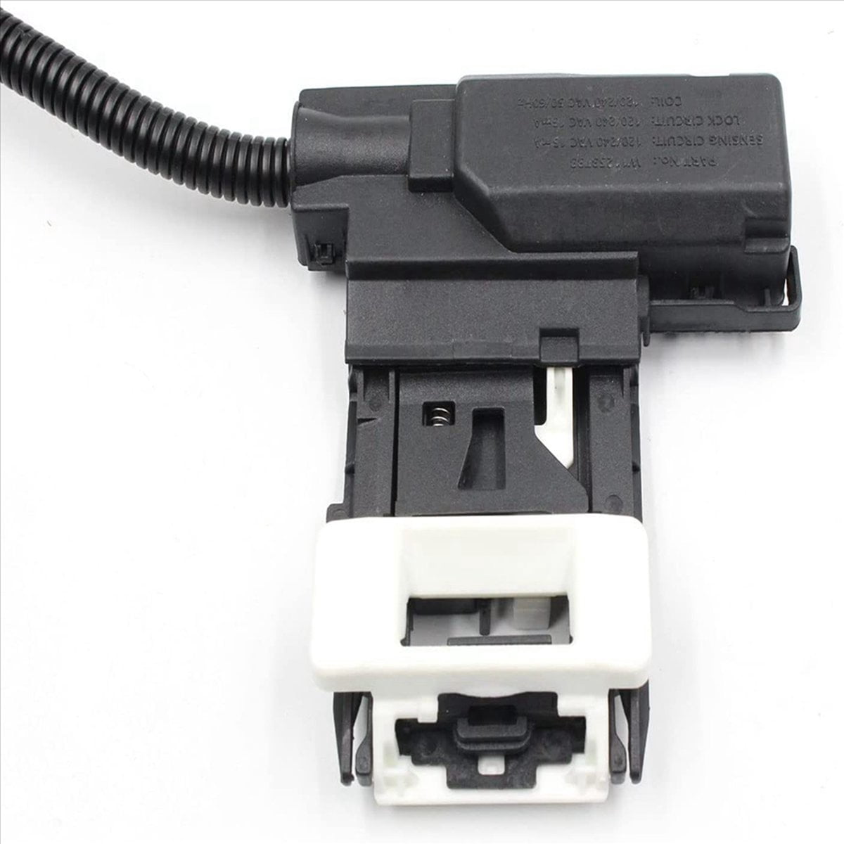 2X W11307244 W10682535 Washer Lid Lock Switch Replacement(3 Wires) for ,Washing Machine Lid DoorLatch Assembly