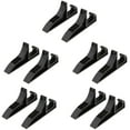 thumbnail image 1 of 10 Pièces Chevalet Stands Plat Photo Cadre Support Stand Présentoir Support Rack Noir_S, 1 of 8