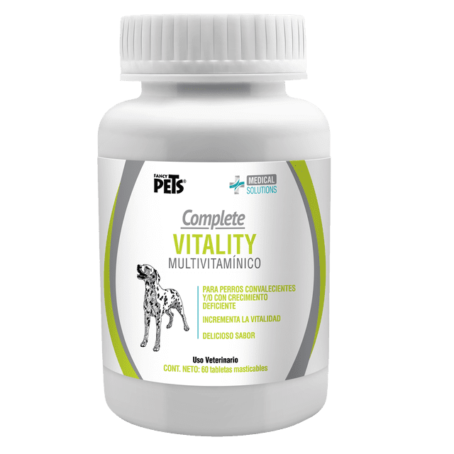 Tabletas masticables para perro Fancy Pets Vitality 60 tabs Fancy Pets MSVitality