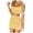 Light Yellow-6DOVK, variant on OJSFQUFP Two Piece Short Sets for Women Summer Women Sexy Ruched Crop Top Bodycon Skirt 2 Piece Outfits Dress