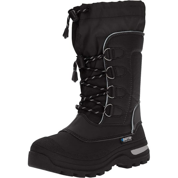 Baffin Unisex-Child PINETREE Snow Boot Big Kid (8-12 Years) 8 Big Kid Black