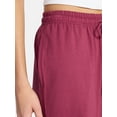 thumbnail image 4 of No Boundaries Cotton Jersey Drawstring Pants, 31.5'' Inseam, Women's XXS-XXL, 4 of 5