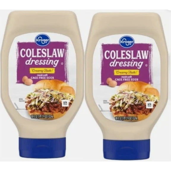 Coleslaw Salad Dressing, 2 Bottles, 18 Oz