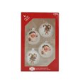 thumbnail image 4 of Holiday Time Dia 65mm 4Ct Candy&Santa Glass Ornament, 4 of 5