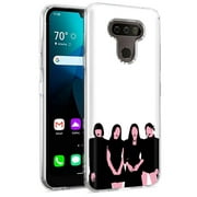 TalkingCase Slim Phone Case Compatible for LG Harmony 4,Xpression Plus 3,K40S,KPOP Blackpink 2 Print,Light,Flexible,Protect,USA
