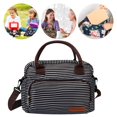 thumbnail image 2 of OAVQHLG3B Lunch Box Women Fashion Insulated Lunch Bag Detachable Shoulder Strap Lunch Tote Bag Large Drinks Cooler Bag Durable Leakproof Beach Bag Thermal Snacks Organize, 2 of 5