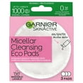 thumbnail image 4 of Garnier SkinActive Miceller Cleansing Water & Eco Pads Bundle, 4 of 4