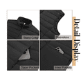 thumbnail image 6 of Fantaslook Duck Down Womens Puffer Vest Packable Quilted Sleeveless Zip Up Coat Water-Resistant Winter Outerwear with Pockets, 6 of 9