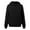 Black, variant on Womens Long Sleeve Oversized Hoodies Casual Pleated Hooded Sweatshirts Drop Shoulder Loose Shirts with Pockets, Army Green M