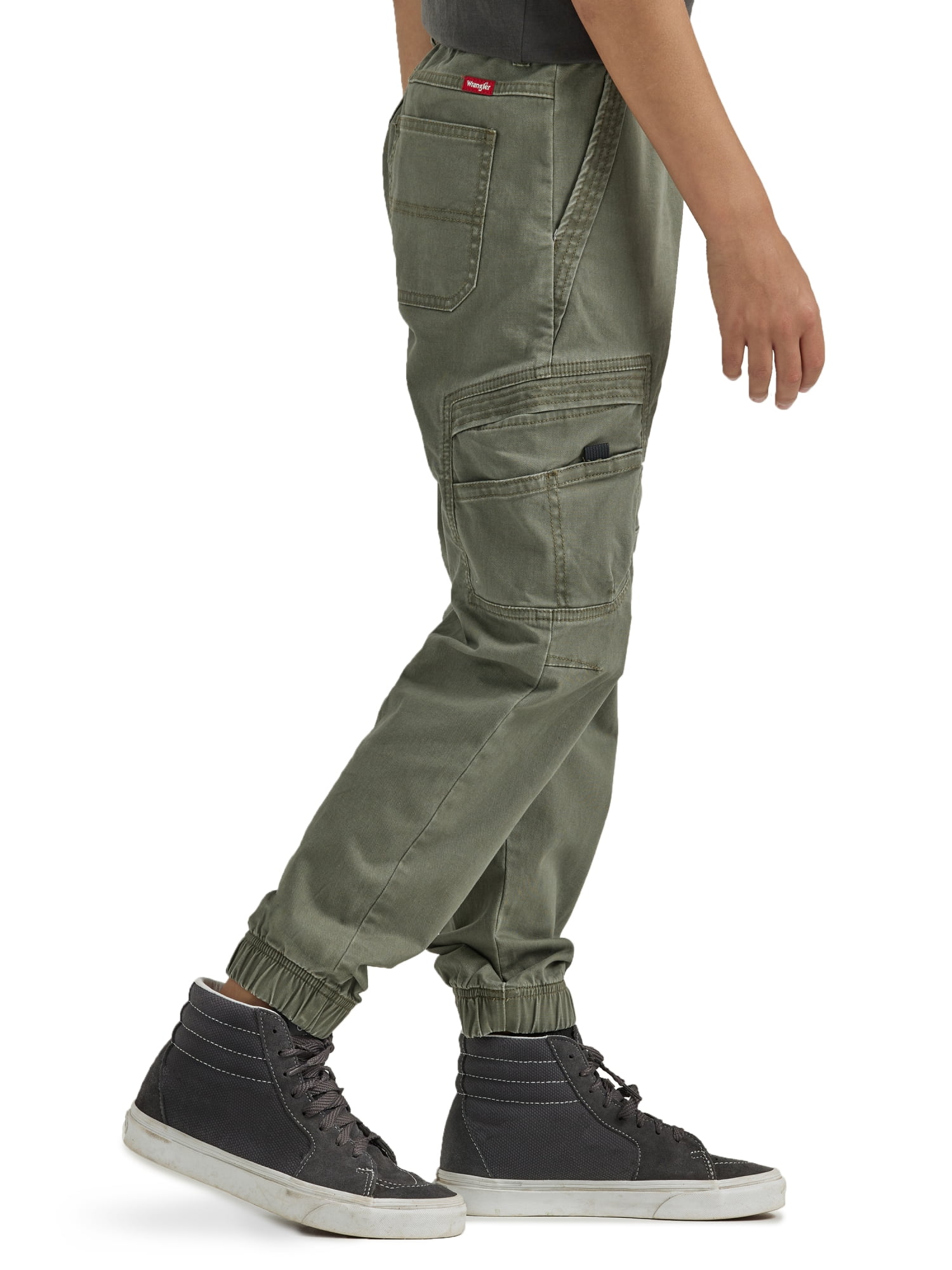 Wrangler Boys Gamer Cargo Twill Pant, Sizes 4-16
