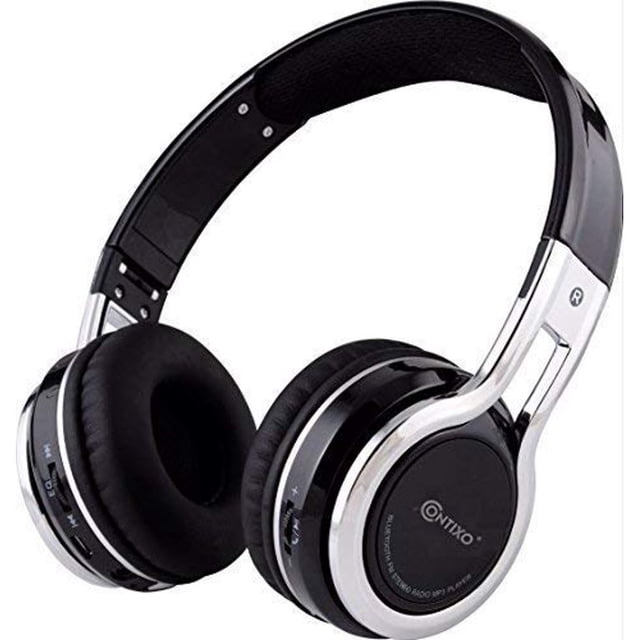 Auriculares inalámbricos Contixo Kid Safe 85dB KB-2600 plegables Negro