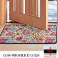 thumbnail image 3 of Pioneer Flower Floral Print Pattern Door Rugs,Washable Non Slip Door Mats Indoor,Decorative Door Mats,Entry Mat Indoor for Entrance,Bedroom,Kitchen,Bathroom,30"x17", 3 of 6