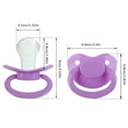 thumbnail image 2 of Sensory Pacifier For Anxiety & Stress Relief - Designed For Calming And Oral Fixation, Safe Silicone, Comfort Fit For Ocd And Autism, 2 of 5