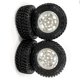thumbnail image 4 of Llantas resistentes al desgaste Bewildely RCGOFFLOW para 1/24 Axial SCX24 Crawler RC, 4 of 6