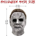 thumbnail image 2 of 2022 Michael Myers Máscaras Halloween Horror Cosplay Disfraz Látex Props, 2 of 5