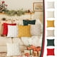 thumbnail image 1 of Xihbxyly Funda de Almohada con Diseño de Árbol de Navidad, Suave Tela de Poliéster, Elegante Bordado de Copos de Nieve, Diseño con Cremallera Oculta, Acogedor Cojín para Sofá y Cama, Decoración Festi, 1 of 3
