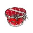 thumbnail image 2 of Tarola Herch Profesional 14x8" Rameada de Acero Rojo Con Funda, 2 of 6