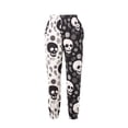 thumbnail image 1 of Women Print Baggy Sweatpants High Waisted Contrast Color Workout Trousers, 1 of 9
