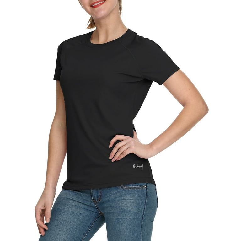 BALEAF Women's UPF 50+ UV Protection Shirts Short Sleeve T-Shirts