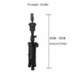 thumbnail image 2 of Portable Mini Wig Tripod For Cosmetology Training, Vintage Farmhouse Foldable Stand With Tassels And Floral Embroidery, Adjustable Height For Table Display In Weddings, Stage Decorations, Or Your Home, 2 of 5