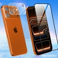thumbnail image 2 of AICase Crystal Clear Case for iPhone 17 Pro Max Shockproof Hard Cover + Glass Screen Protector+Glass Lens Protector, 2 of 18