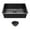 Gunmetal Black#03, variant on Stainless Steel Kitchen Sink 33 x 19 x 10 inch Kitchen Sink Drop In 16 Gauge Stainless Steel 33" Single Bowl Topmount Kitchen Sink Basin,Single Bowl Kitchen Sink